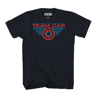 เสื้อยืด พิมพ์ลาย Marvel Capn America Civil War สําหรับผู้ชายS-5XL