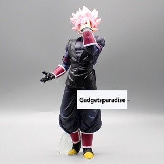 ฟิกเกอร์ PVC อนิเมะดราก้อนบอล Super Saiyan GK Son Goku ผมสีชมพู ขนาด 25 ซม.