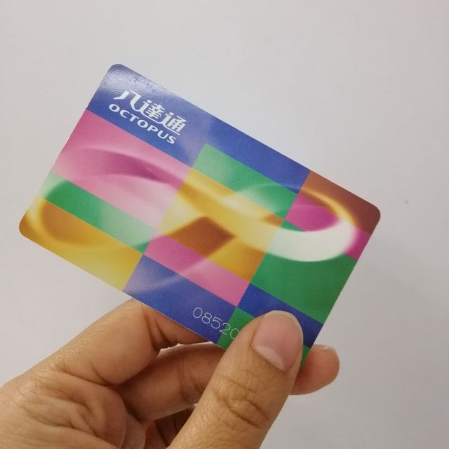 บัตรoctopus ฮ่องกง​ ไม่มีเงินในบัตรแล้วแต่มีมัดจำ50HKD.สามารถแลกคืนได้ช
