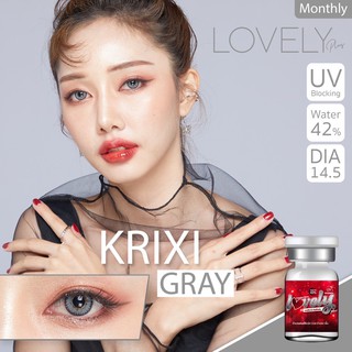 Krixi gray พร้อมส่งค่าสายตา (Lovelyplus)