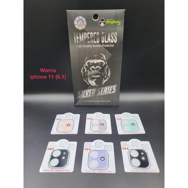 TEMPERED GLASS CANDY COLOR CAMERA LENS IPHONE 11 PRO MAX