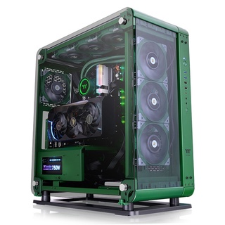 THERMALTAKE Core P6 TG Racing Green Tempered Glass Racing Green Mid Tower Chassis CA-1V2-00MCWN-00