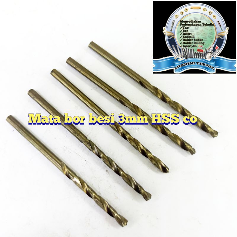 MATA ดอกสว่านสว่าน 3 มม.HSS co NOT nachi คาร์ไบด์ somata YG WG guehring