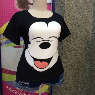 เสื้อmickey mouse smile