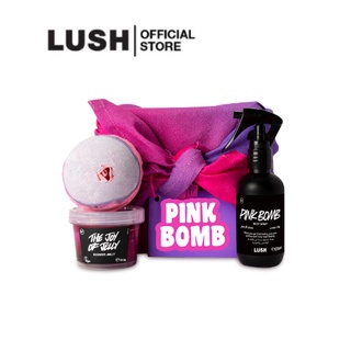 LUSH กล่องของขวัญ PINK BOMB BODY SPRAY GIFT