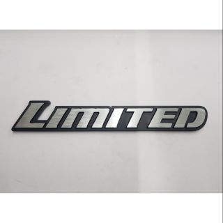 Logo Limited งาน aluminum