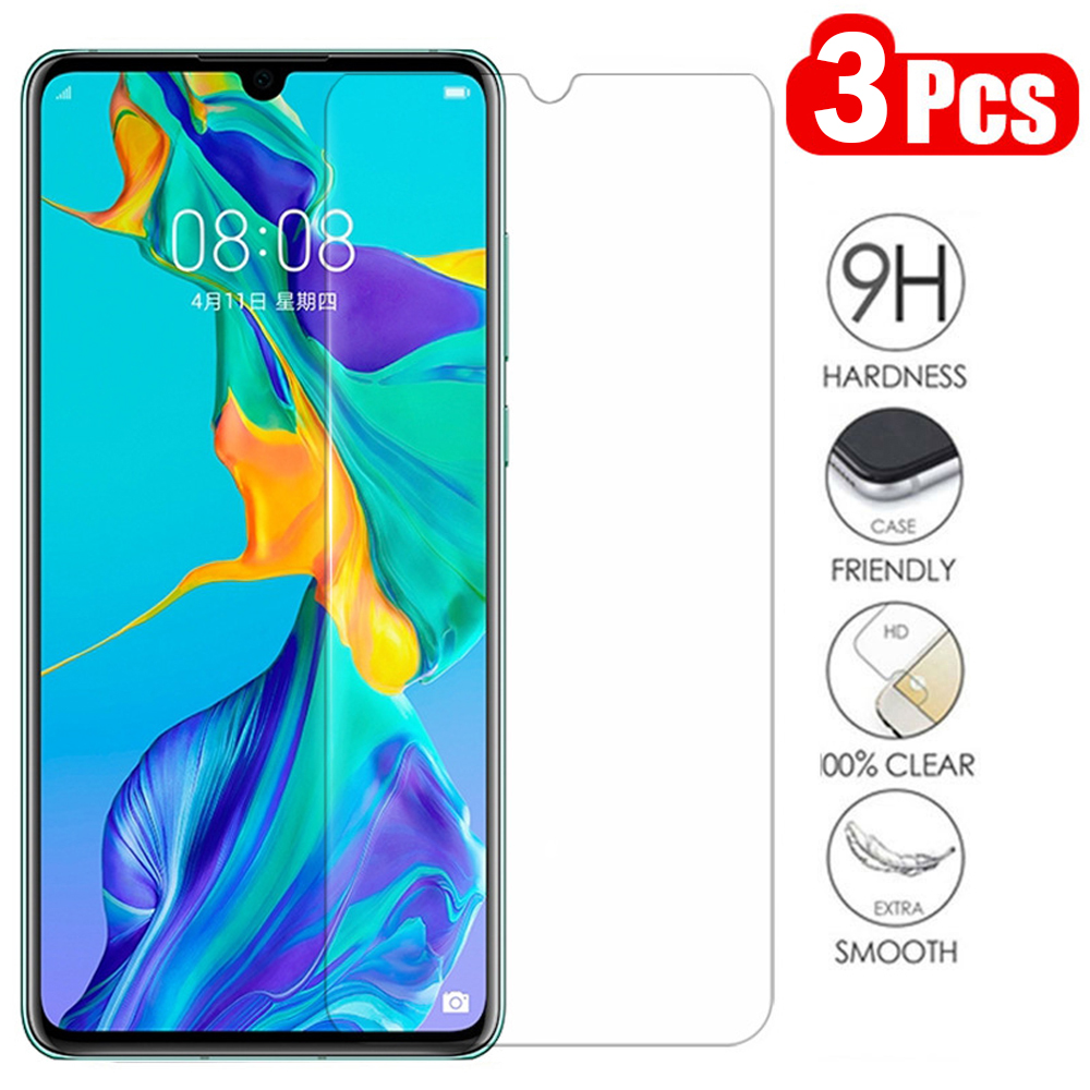 3 ชิ้น 9H Ultra Clear ฝาครอบหน้าจอกระจกนิรภัยสําหรับ Huawei P10 Plus P20 Pro P30 P40 Lite P50 Y5 Y7 