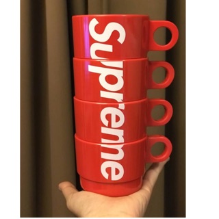 แก้ว Supreme set 4ใบ ของแท้100%