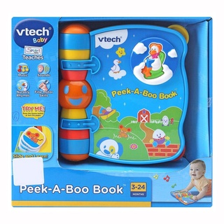 [ใช้ 2 โค้ดลดเพิ่ม] Vtech Peek A Boo Book ของเล่น หนังสือ นิทาน กระตุ้น การเรียนรู้ พร้อมเสียง เล่านิทาน ประกอบ