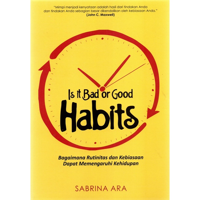 Gramedia Yogya - IS IT BAD OR GOOD HABITS