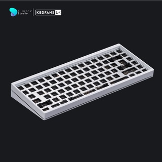 คีย์บอร์ด KBDFans KBD75 V3.1 Hot Swap DIY Kit E-white, aluminum plate