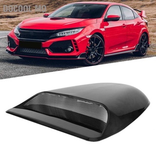 Docool Mo Universal อุปกรณ์เสริมสําหรับรถแข่ง Air Flow Vent Inlet Turbo Bonnet Hood Scoop Cover สําหรับสไตล์ Jdm