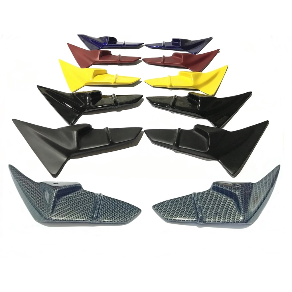 ใหม่ AEROX WINGLET 2021 - ใหม่ AEROX WINGLET CONECTED 155CC 2021 ใหม่ YAMAHA AEROX FRONT WING WINGLE