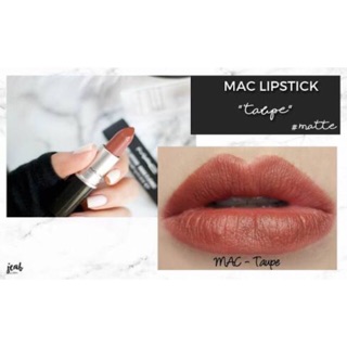 Mac matte lip# taupe