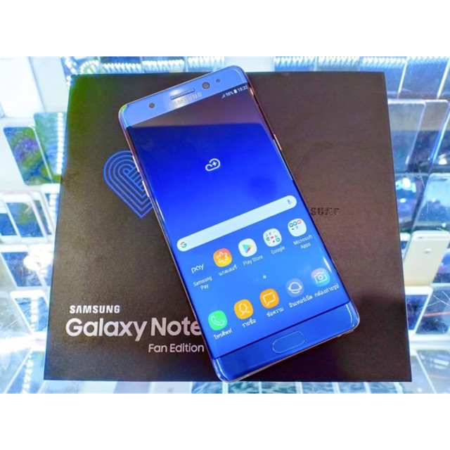 Samsung Galaxy Note Fan Edition สีฟ้