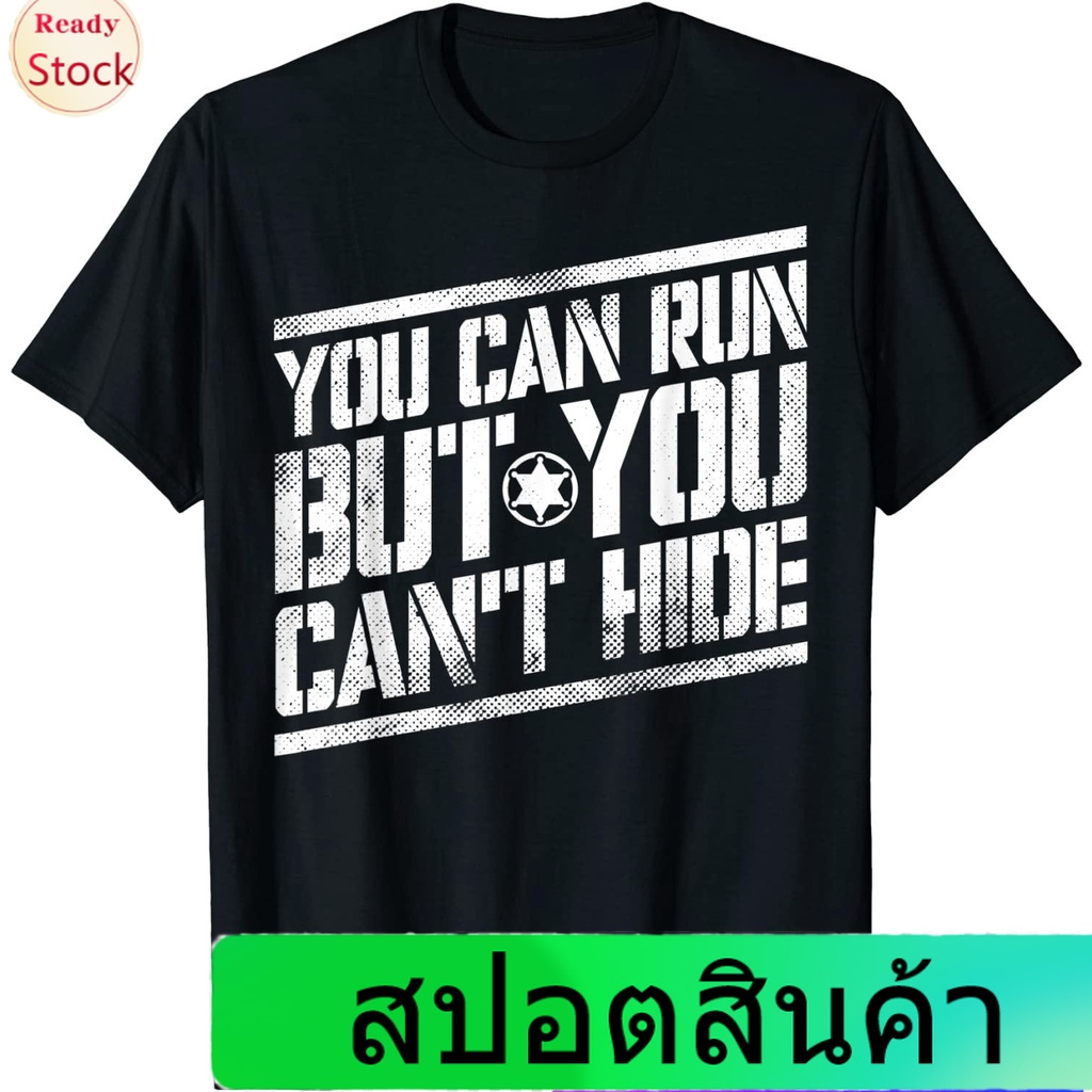 Illicit Bounty Hunterเสื้อยืดถักฤดูร้อน You Can Run But You Can't Hide Bounty Hunter T-Shirt Bounty 