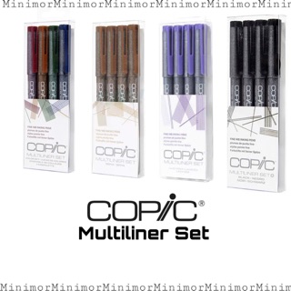 ชุดปากกาตัดเส้น Copic Multiliner pen set