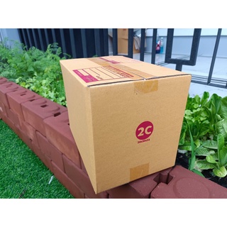 กล่องเบอร์ 2C มีพิมพ์ปะหน้า ขนาด 20x30x22 แพ็ค 20 ใบ