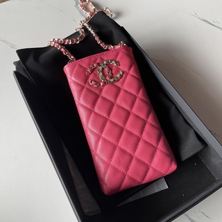 CHANEL PHONE CAVEAR BAG