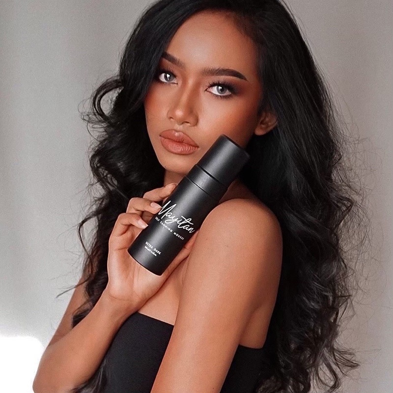 [ส่งฟรีมีชำระปลสยทาง] MAY I TAN FAKE TAN TANNING Mousse FOAM แทนนิ่ง มูส โฟม สายฝอ และ MITT GLOVE ถุ
