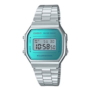 นาฬิกาคาสิโอ Casio A168WEM-2 รับประกัน 1 ปี อุปกรณ์ครบครับ