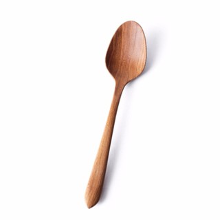 CHABATREE - LOTUS DINING SPOON (SP018) ช้อนไม้สัก