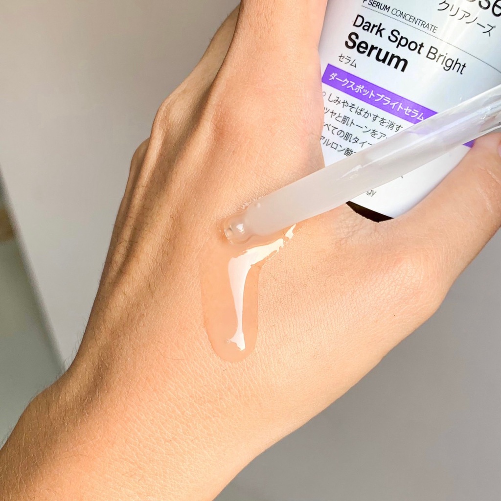 Clear Nose Dark Spot Bright Solution Serum 100ml.  เคลียร์โนส ดาร์ค สป็อต ผิวแลดูกระจ่างใส สม่ำเสมอ จุดด่างดำแลดูลดเลือน