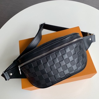 พรี Lv louis vuitton campus bumbag n40298กระเป๋า​คาด​เอว​กระเป๋าคาดอก กระเป๋าแฟชั่นหนังแท้แบรนด์เนน