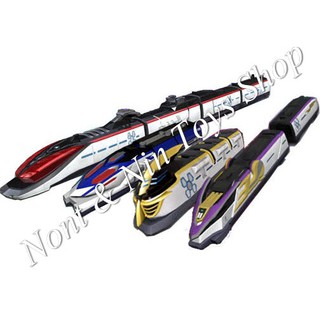 Kamen Rider Den-O Action Liner Series 1-4 DX DenLiner Gouka .. รถไฟ คาเมนไรเดอร์เดนโอ หมายเลข 1-4