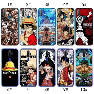 Mzd18 เคสโทรศัพท์มือถือใส ลายอนิเมะ One Piece สําหรับ OPPO Reno 2 2F 2Z 3 4 4G