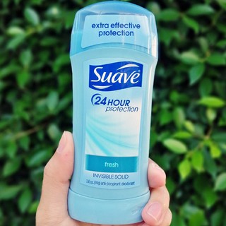 80% Sale!! ผลิตภัณฑ์ระงับกลิ่นกาย Womens Deodorant &amp; Antiperspirant Fresh Invisible Solid 74g (Suave®) โรลออนสติ้ก