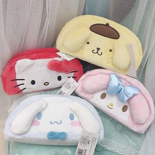 กระเป๋า Sanrio กระเป๋าผ้า เครื่องสำอางค์ เครื่องเขียน  Kitty My Melody Pompompurin Cinnamoroll ซานริโอ คิตตี้ มายเมโลดี้