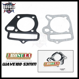 BOSULA เหมาะสำหรับ Honda Wave100 Wave125 cylinder/cylinder block, piston and piston ring gasket