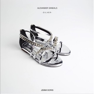 ALEXANDER SANDALS (SILVER)