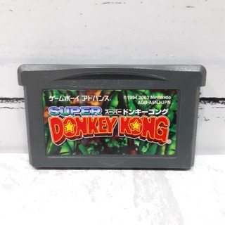 ตลับแท้ [GBA] [0020] Super Donkey Kong Country (Japan) (AGB-A5NJ) Gameboy เกมบอย