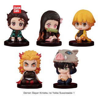 ดาบพิฆาตอสูร โมเดลฟิกเกอร์เเท้  Bandai    Kimetsu no yaiba  suwarasetai 1ของเเท้จากญี่ปุ่น ด่วนสินค้ามีจํากัดใกล้หมดเเล้