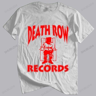 ถูกสุดๆเสื้อยืด พิมพ์ลาย DEATH ROW RECORDS ทรงหลวม แฟชั่นฤดูร้อน สําหรับผู้ชาย และผู้หญิง