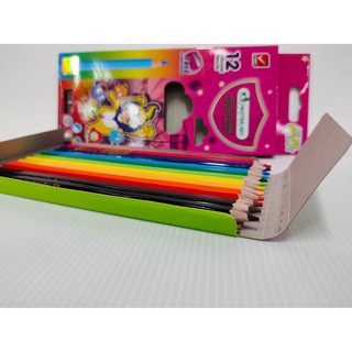 12 coloured pencils มาสเตอร์อาร์ต