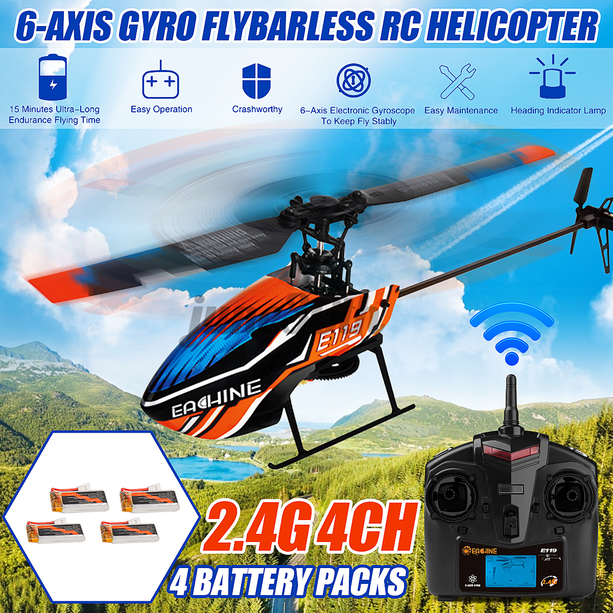 eachine e119 protocol