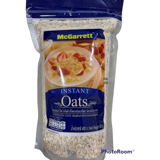 ตรา แม็กกาแรต ข้าวโอ๊ตทันที 400 ครัม McGarrett Instant Austalian Oats 400g