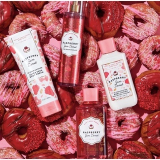 (แท้) Bath&amp;Body Works RASPBERRY JAM DONUT collection