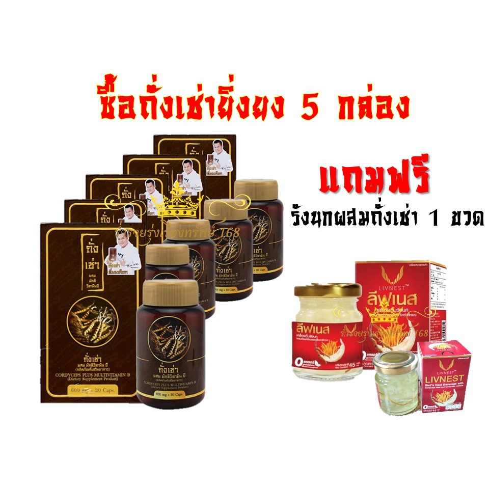 ถั่งเช่ายิ่งยง ออแกนิค แท้ 💯⚡️Cordyceps Plus Multi Vitamin B (ราคาถูกที่สุด) เพียง 950 บาท แถมรังนกผ