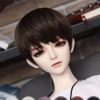 วิกผมสั้น 1/3 Bjd 21-23 ซม. อุปกรณ์เสริม สําหรับตุ๊กตา DIY