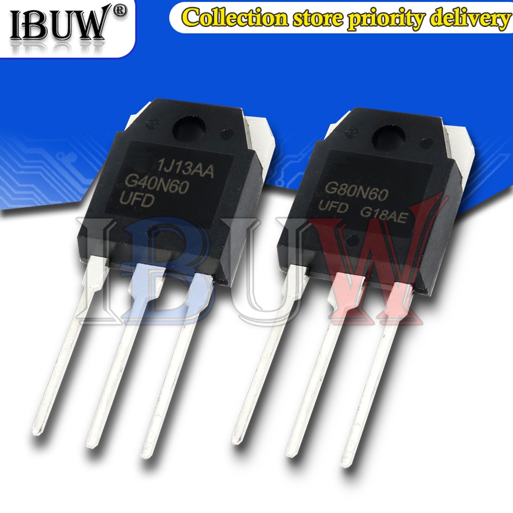 วงจรรวม G40N60UFD G80N60UFD TO-247 TO-3P 80N60UFD 40N60UFD G40N60 G80N60 TO247 TO3P 5 ชิ้น