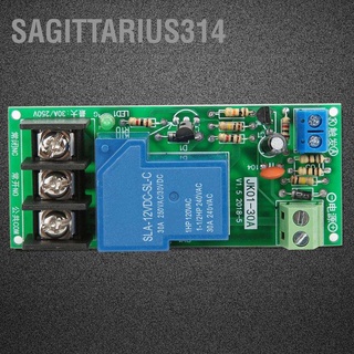 Sagittarius314 Dc12V โมดูลรีเลย์ตั้งเวลาเปิด ปิด 0~60 นาที โหลด 30A 250Vac 30Vdc