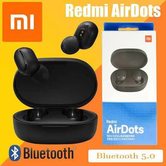 skynew  หูฟังโทรศัพท์หูฟังไร้สายXiaomi Mi Redmi AirDots หูฟังบลูทูธ หูฟังไร้สาย True Wireless TWS Bluetooth 5.0 เสียงชัด