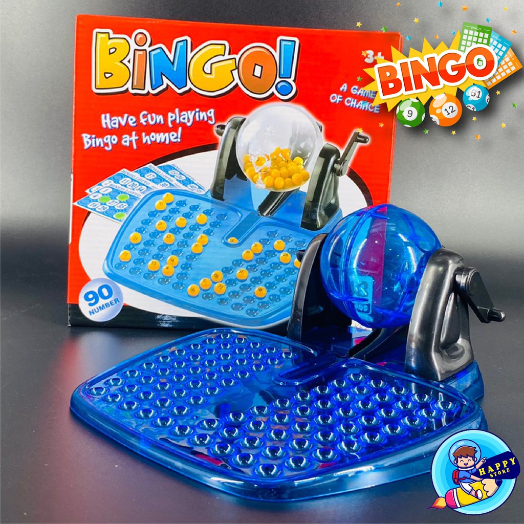 เกมส์บิงโกล็อตโต้ (Bingo90 Number) เกมของเล่นบิงโก เลข 48 ใบ กล่องเล็ก มีเบอร์ 90 เบอร์