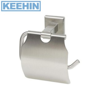 KB-42-332-ST ที่ใส่กระดาษชำระ แบบมีฝาปิด รุ่น โทพาส Tissue Holder with Cover Stainless series TOPAZ KARAT FAUCET