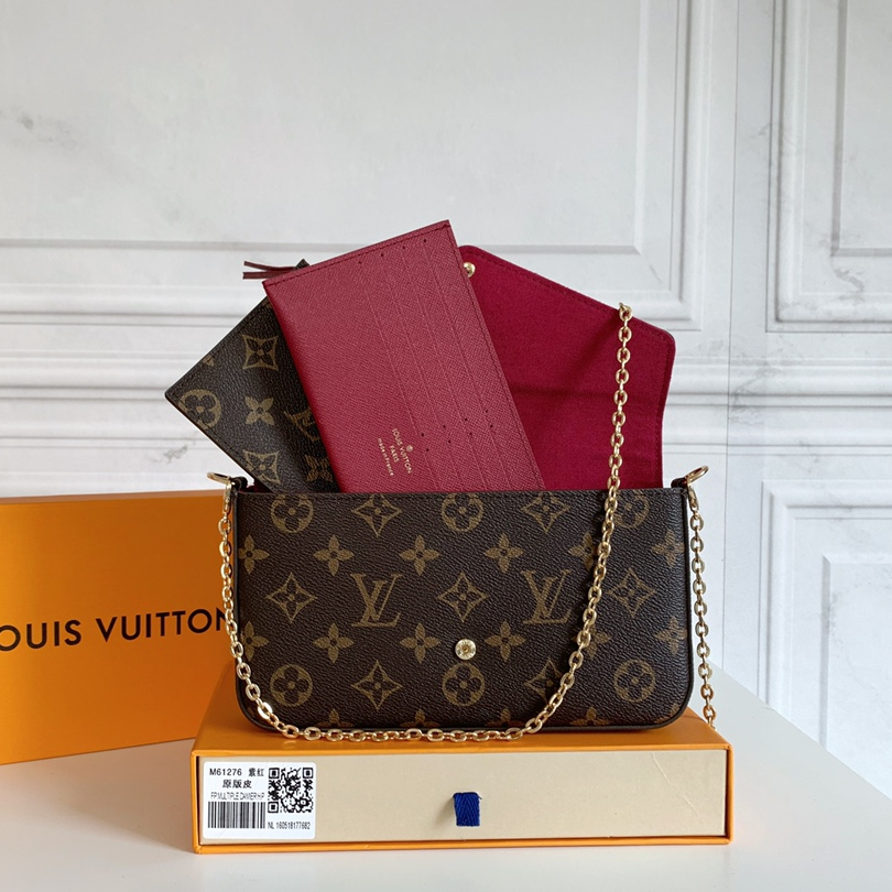 lv wallet chain bag