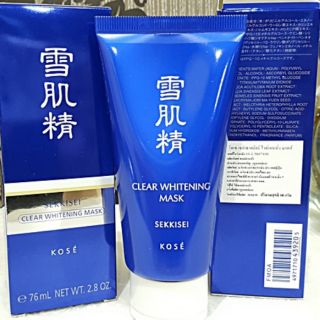 kose Sekkisei Clear Whitening Mask